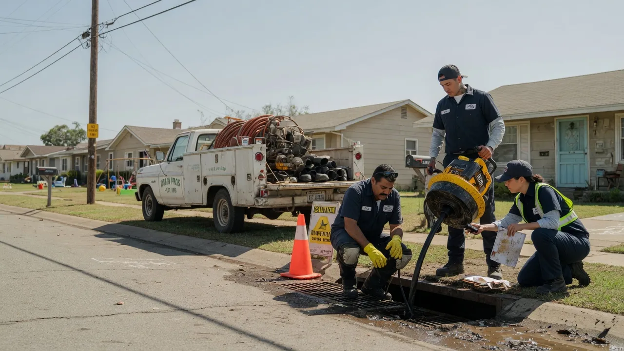 Drain Cleaning in Trumbauersville, PA near me